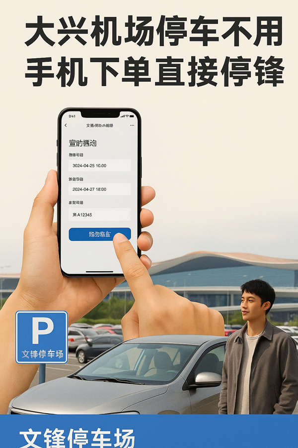 大興機(jī)場(chǎng)停車全流程留痕，避免停車糾紛更安心